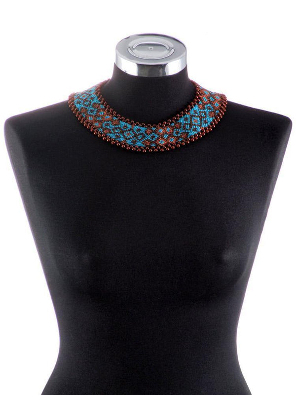 Colier lucrat manual  Liza Panait Liza Panait Online Boutique